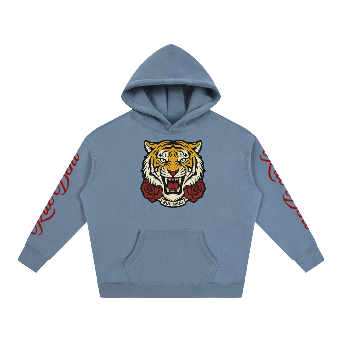 Sweat à capuche oversize en molleton — 350 GSM