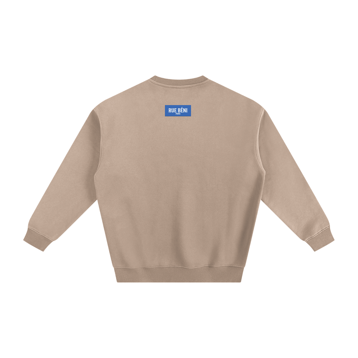 Sweat à col rond Signature Cobalt — 350 GSM