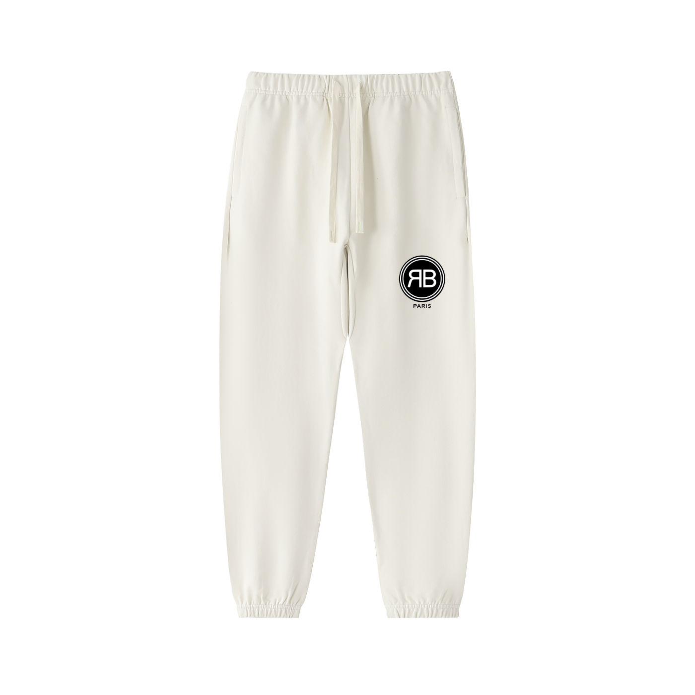Pantalon Emblème RB Paris — Crème