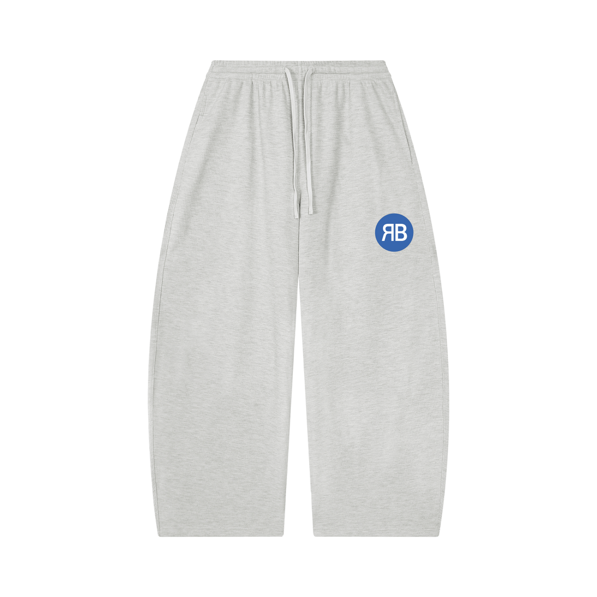 Pantalon gaufré coupe barrel — 360 GSM