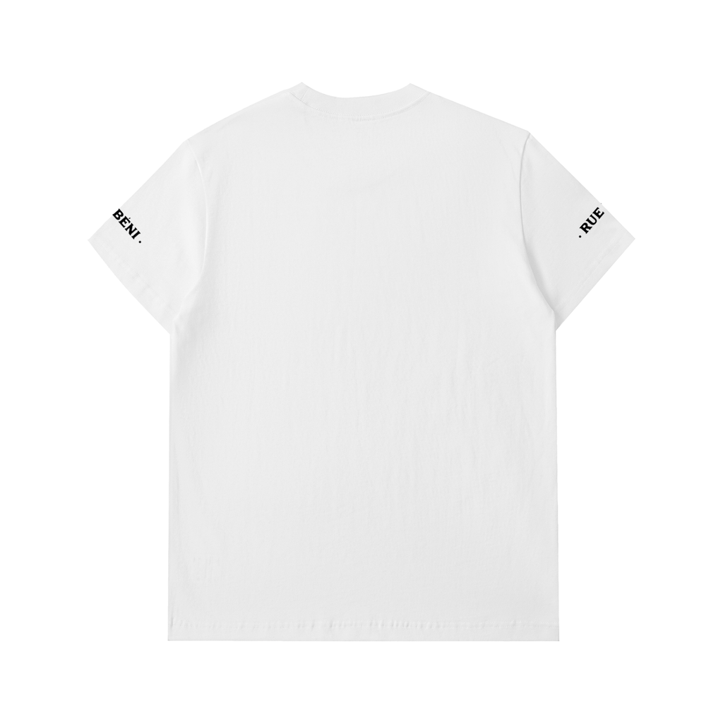 Tee Blessed Street — Blanc