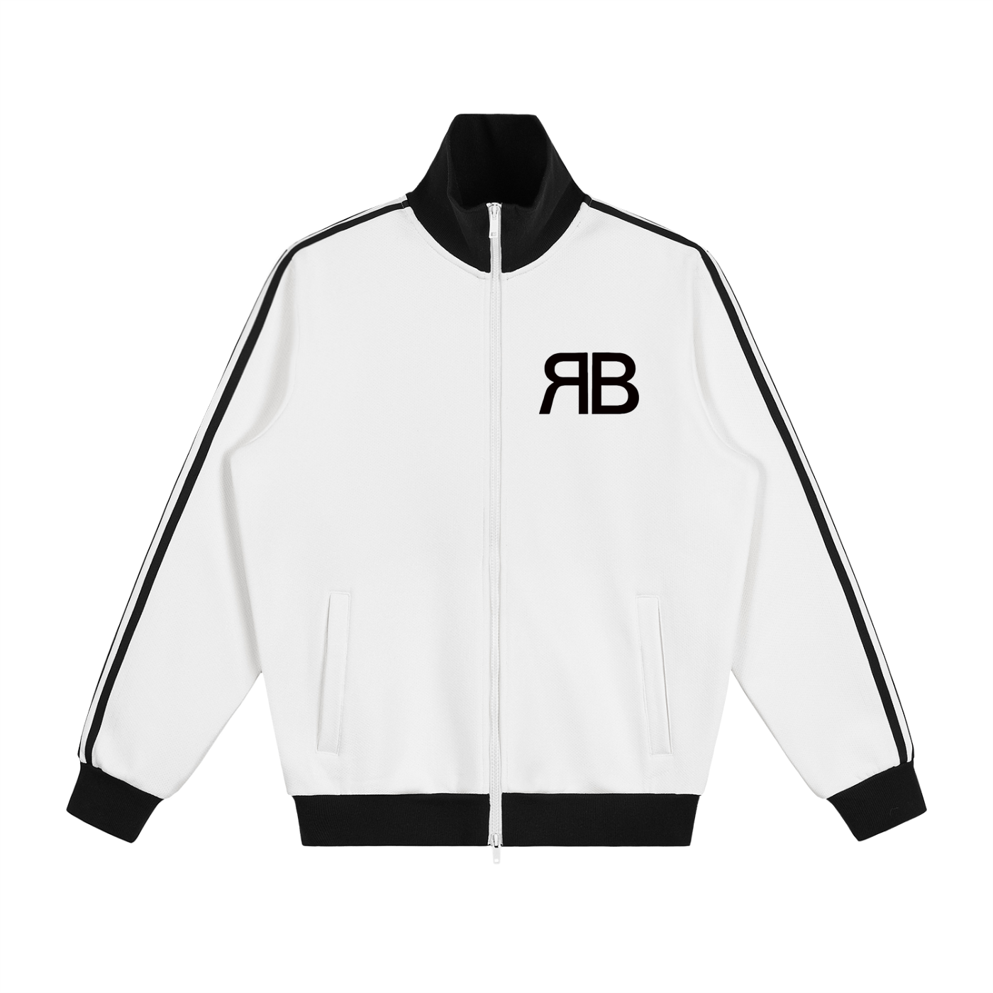 Veste Track Monogramme RB — Blanc