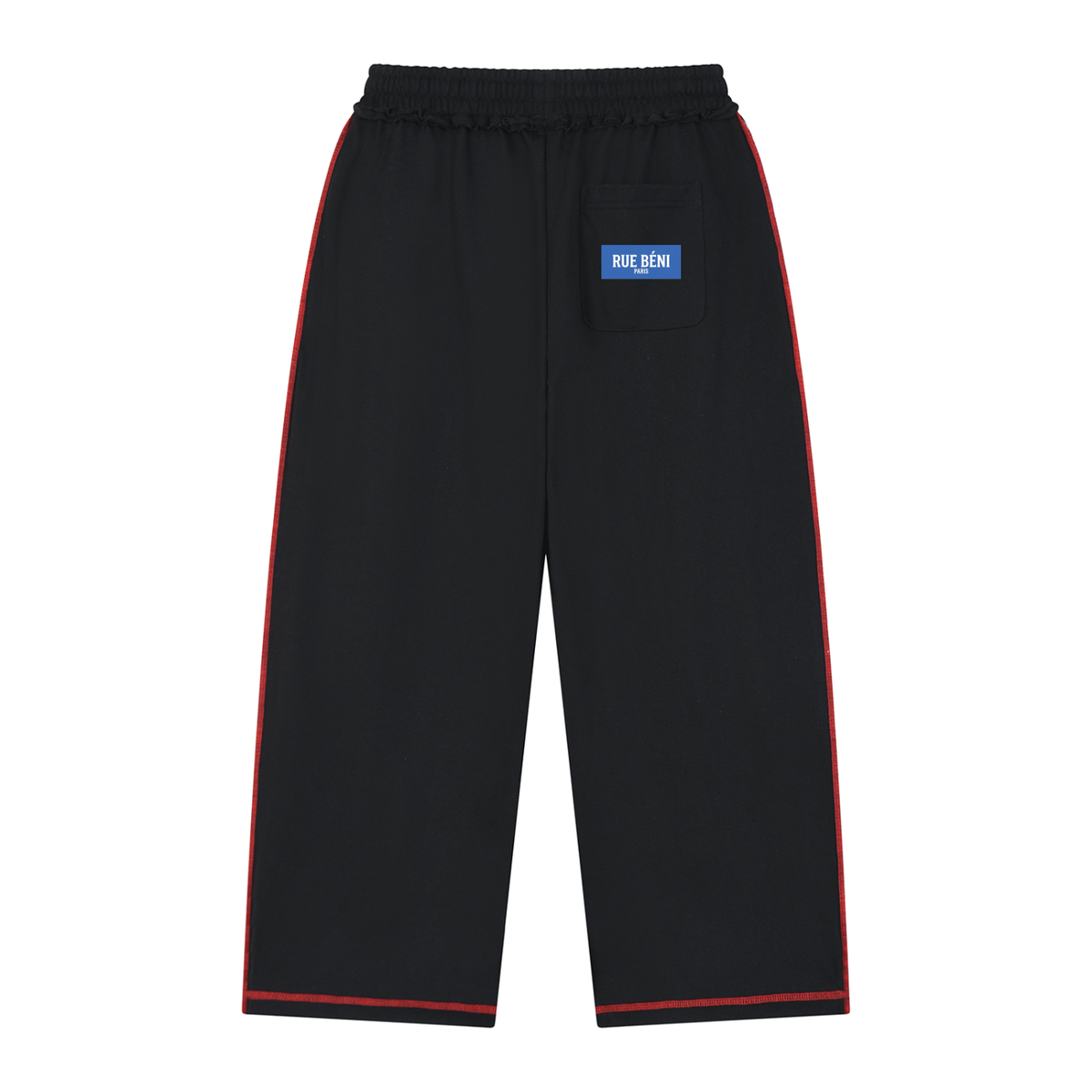 Pantalon ample à surpiqûres et bords francs — 420 GSM