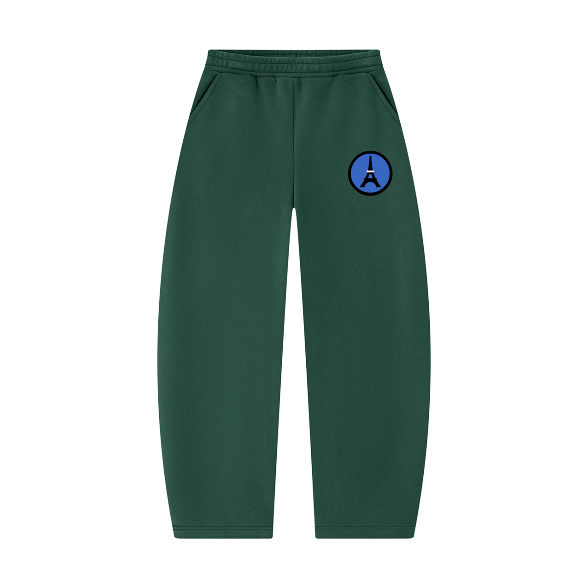 Pantalon de jogging coupe barrel — 345 GSM
