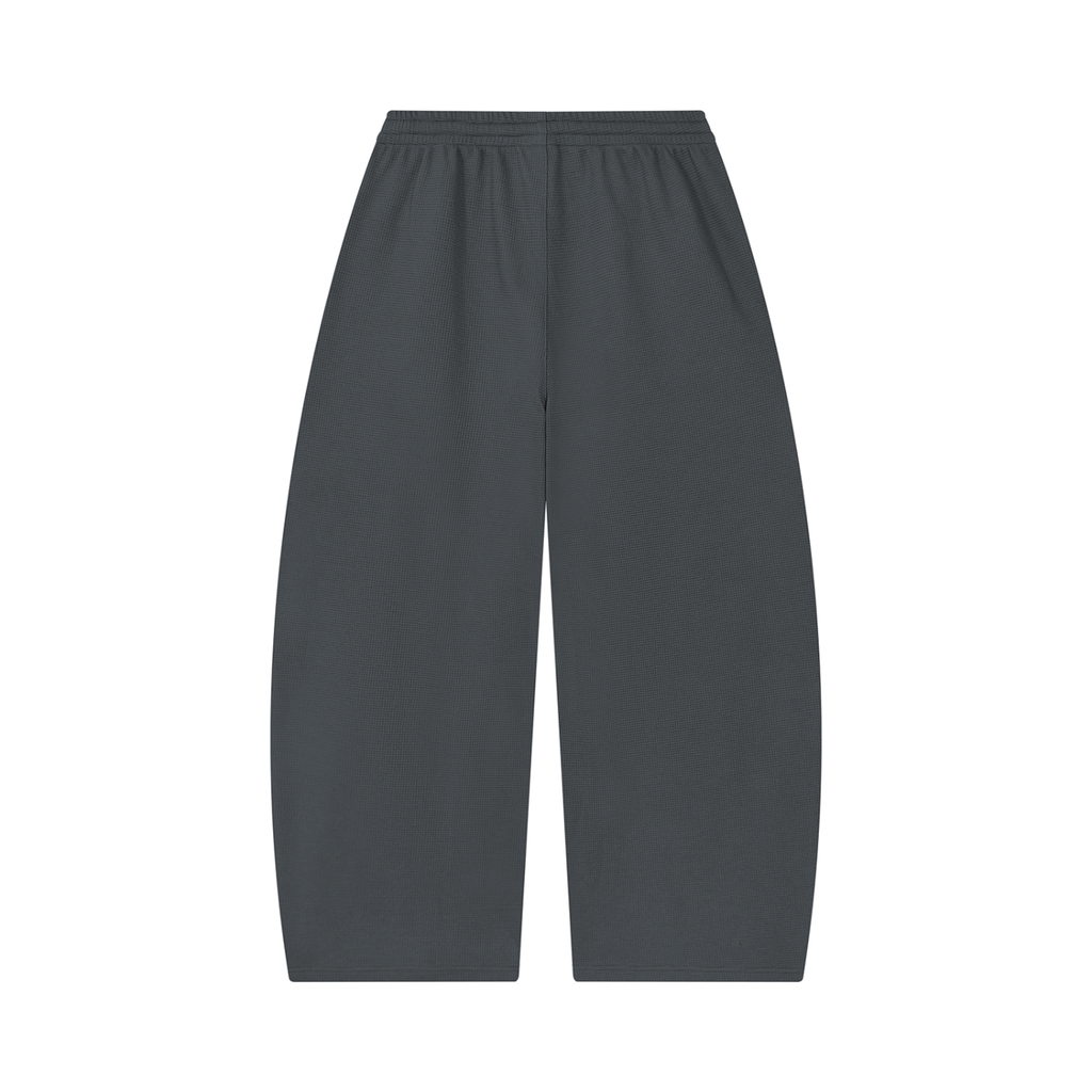 Pantalon gaufré coupe barrel — 360 GSM