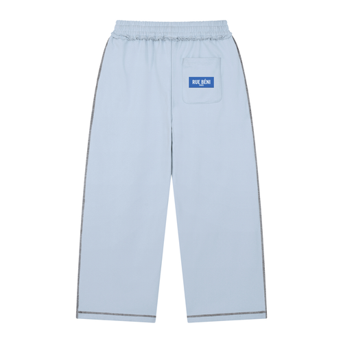 Pantalon ample à surpiqûres et bords francs — 420 GSM