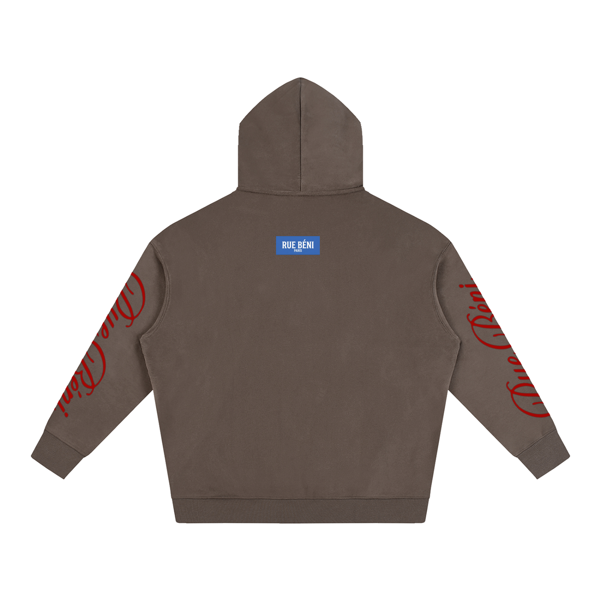 Sweat à capuche oversize en molleton — 350 GSM