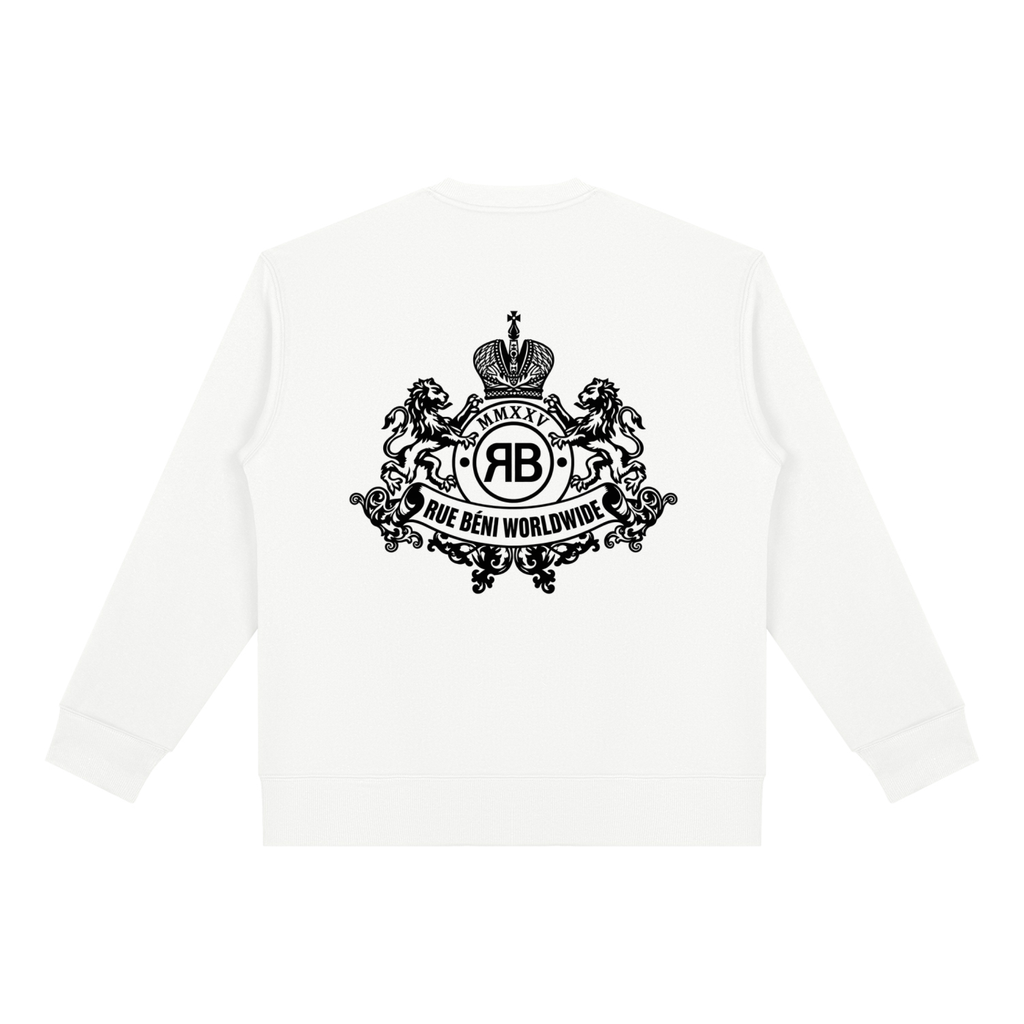 Sweat en molleton épais à col rond — 500 GSM