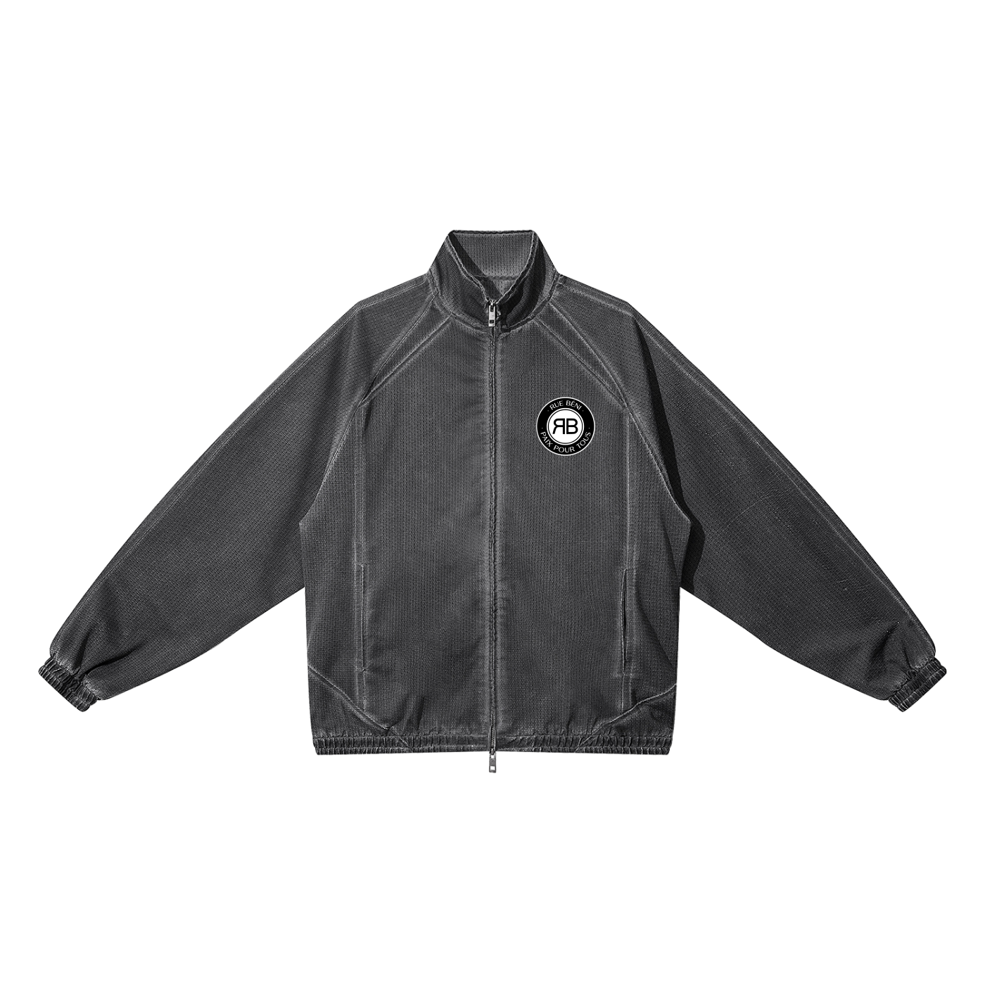 Veste Mesh Vintage RUE BÉNI — Gris Foncé
