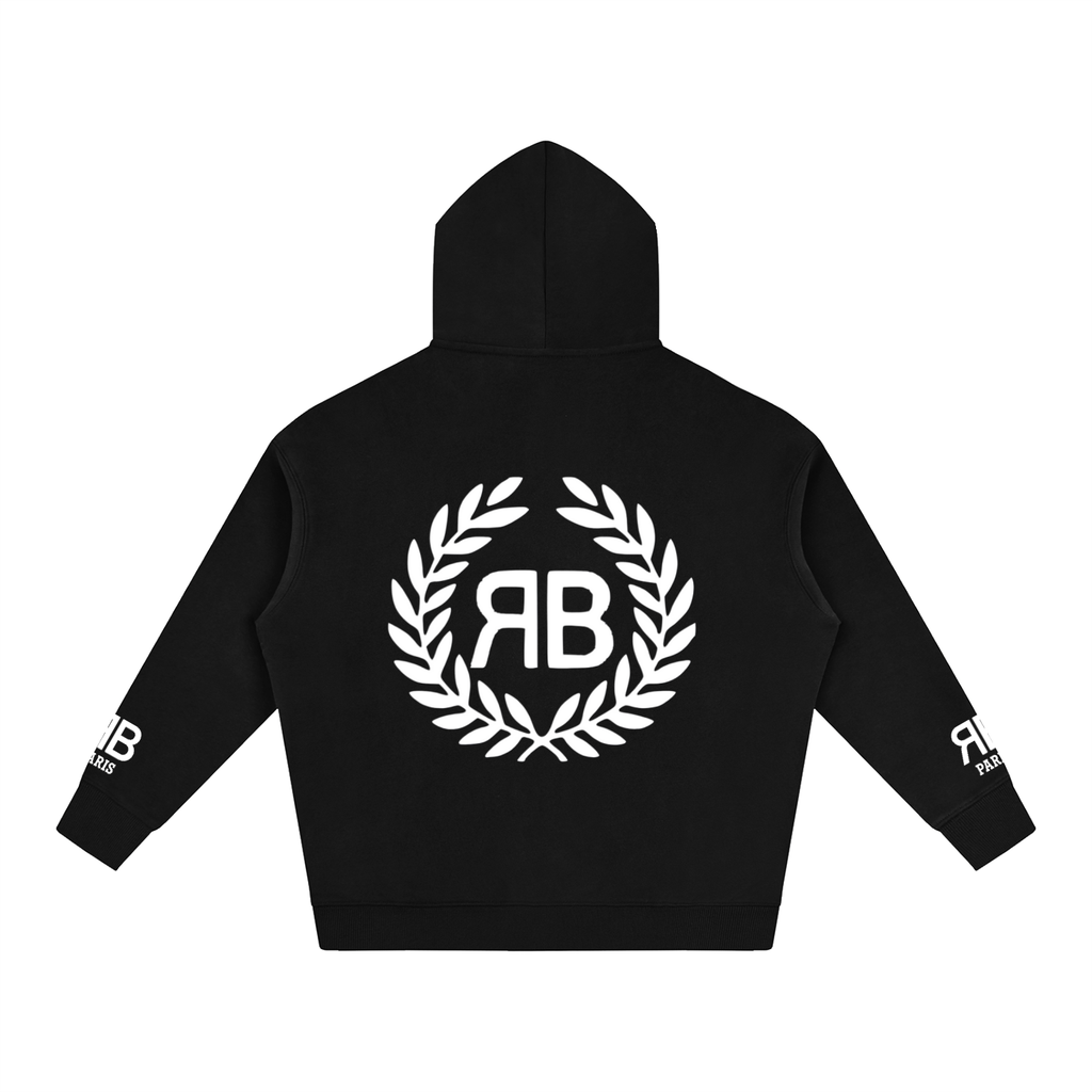 Sweat à capuche ample Mode de Luxe — 350 GSM