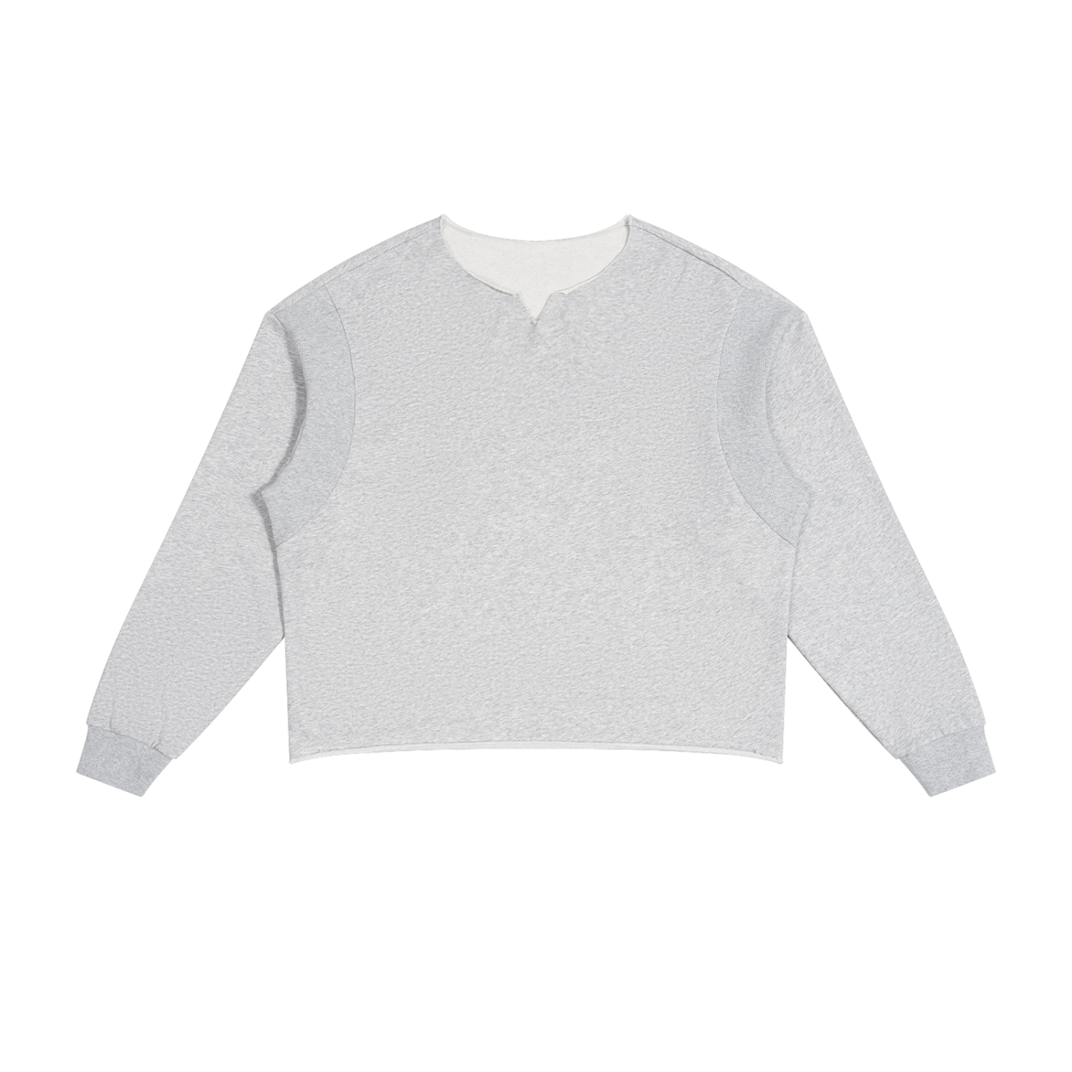 Sweat ample à empiècements et bords francs — 320 GSM