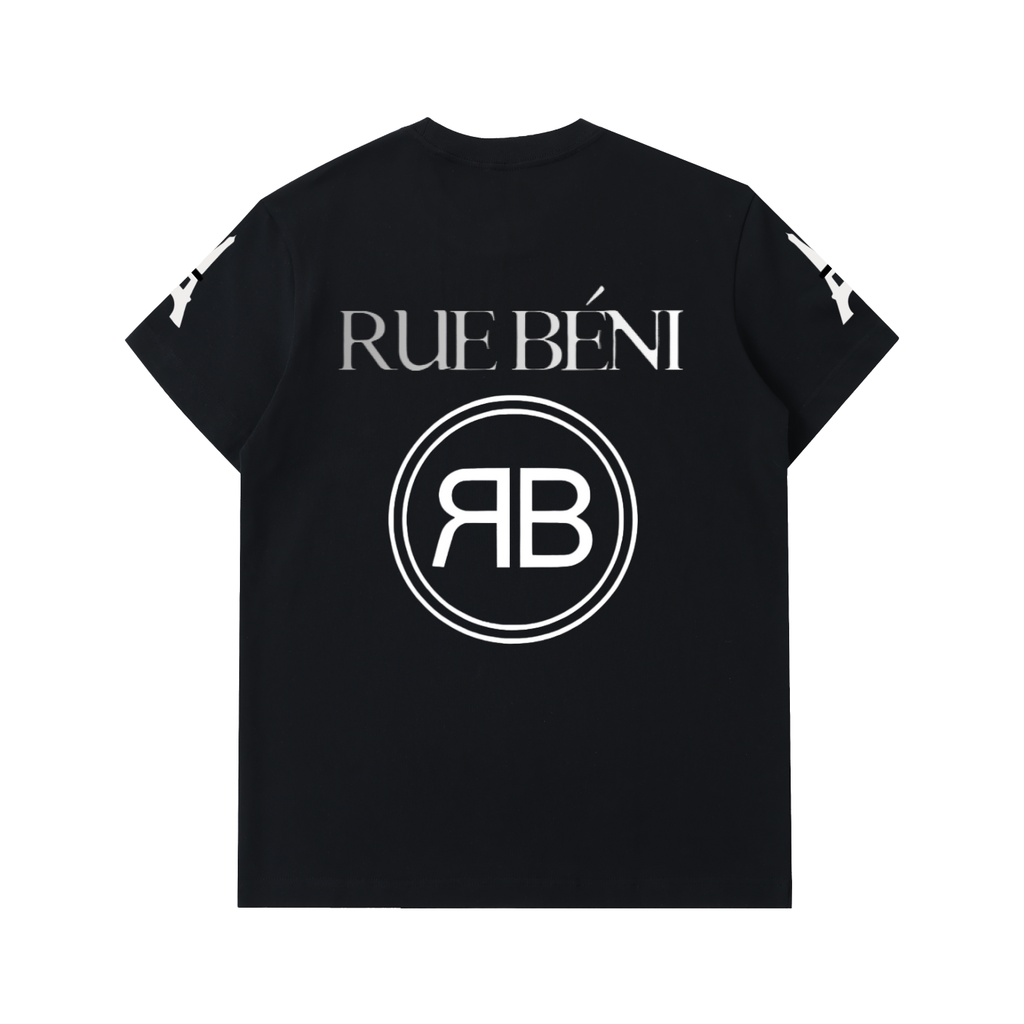 Tee Signature RUE BÉNI — Noir