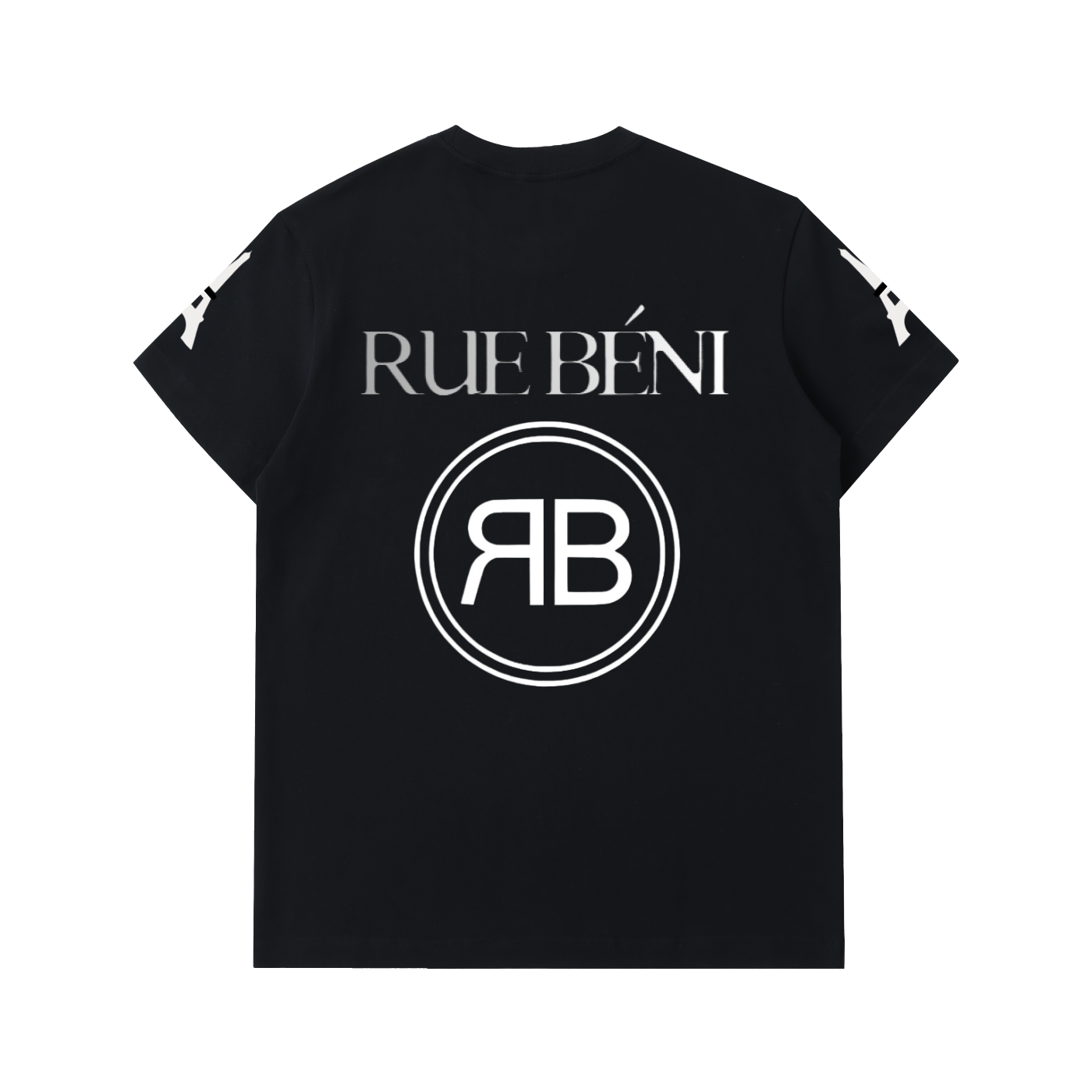 Tee Signature RUE BÉNI — Noir