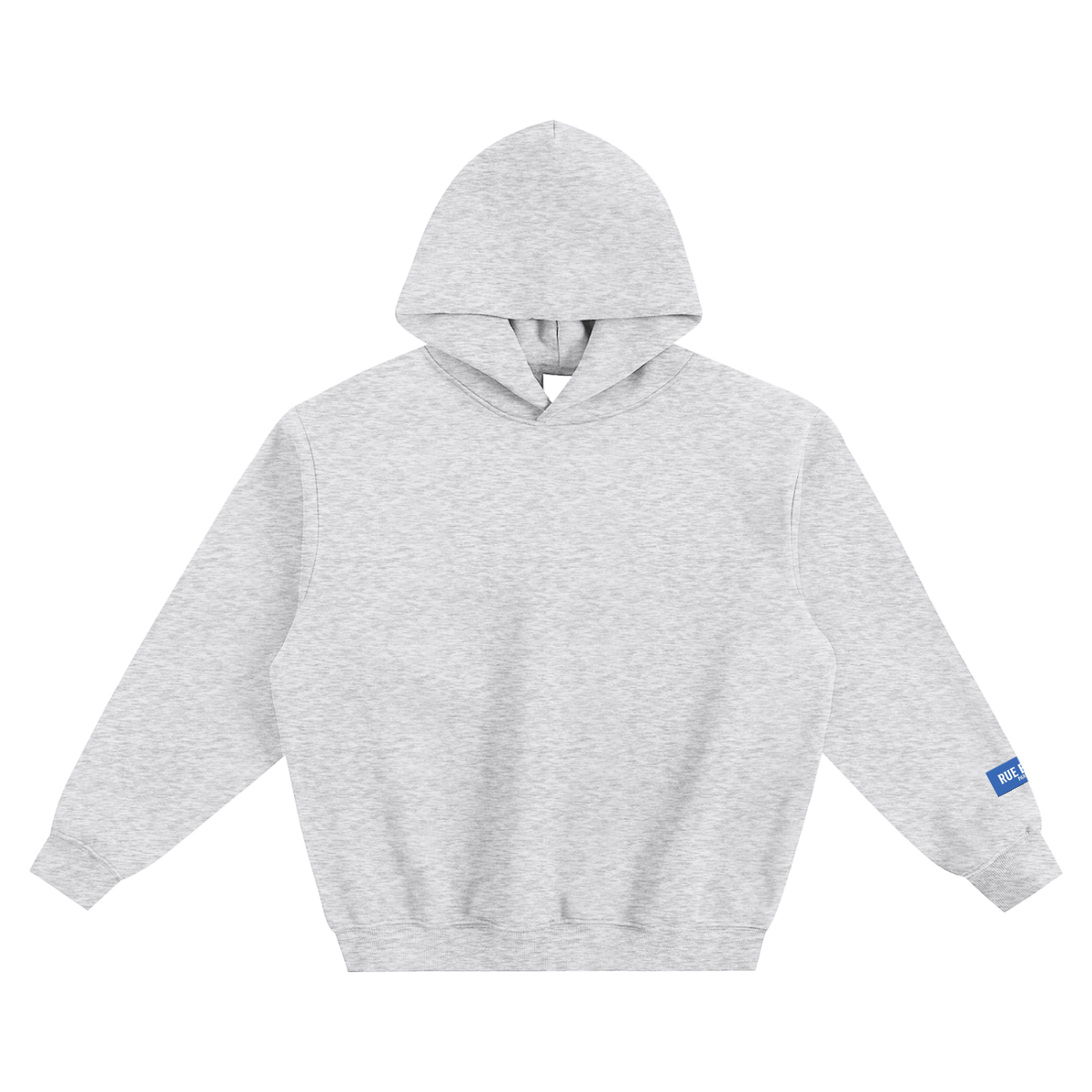 Sweat à capuche ample Monogramme RB Noir — 350 GSM