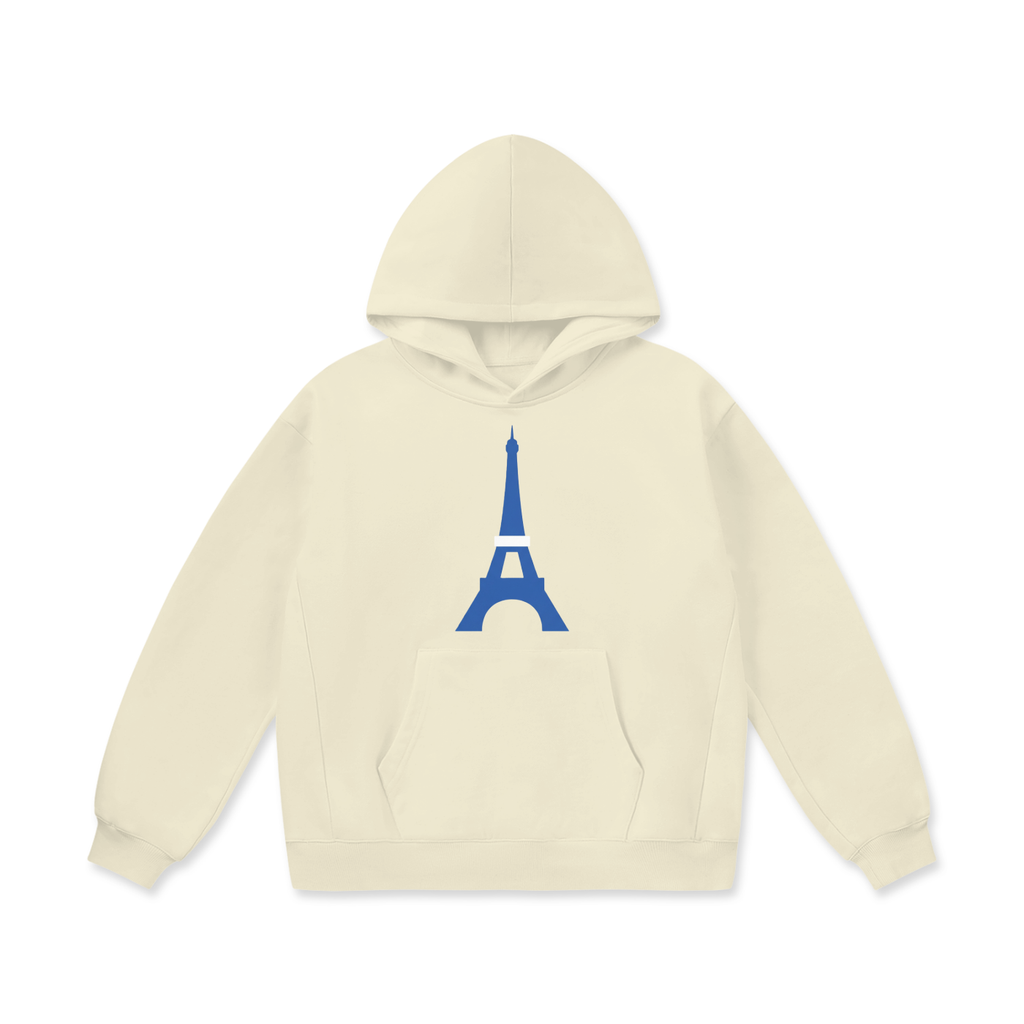 Sweat à capuche ample Tour Blessed Street — 460 GSM