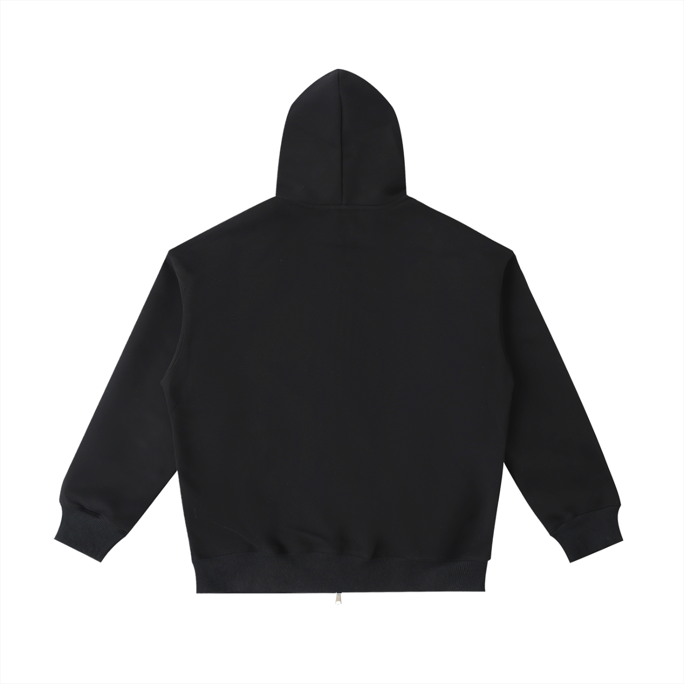 Hoodie Zippé RB Paris — Noir