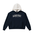 Sweat à capuche bicolore Blessed Street — 345 GSM