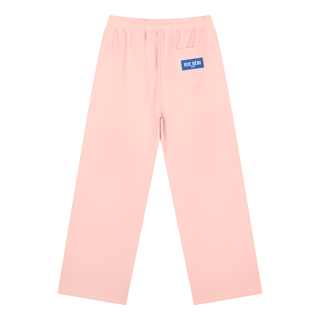 Pantalon de jogging droit Signature Cobalt — 350 GSM
