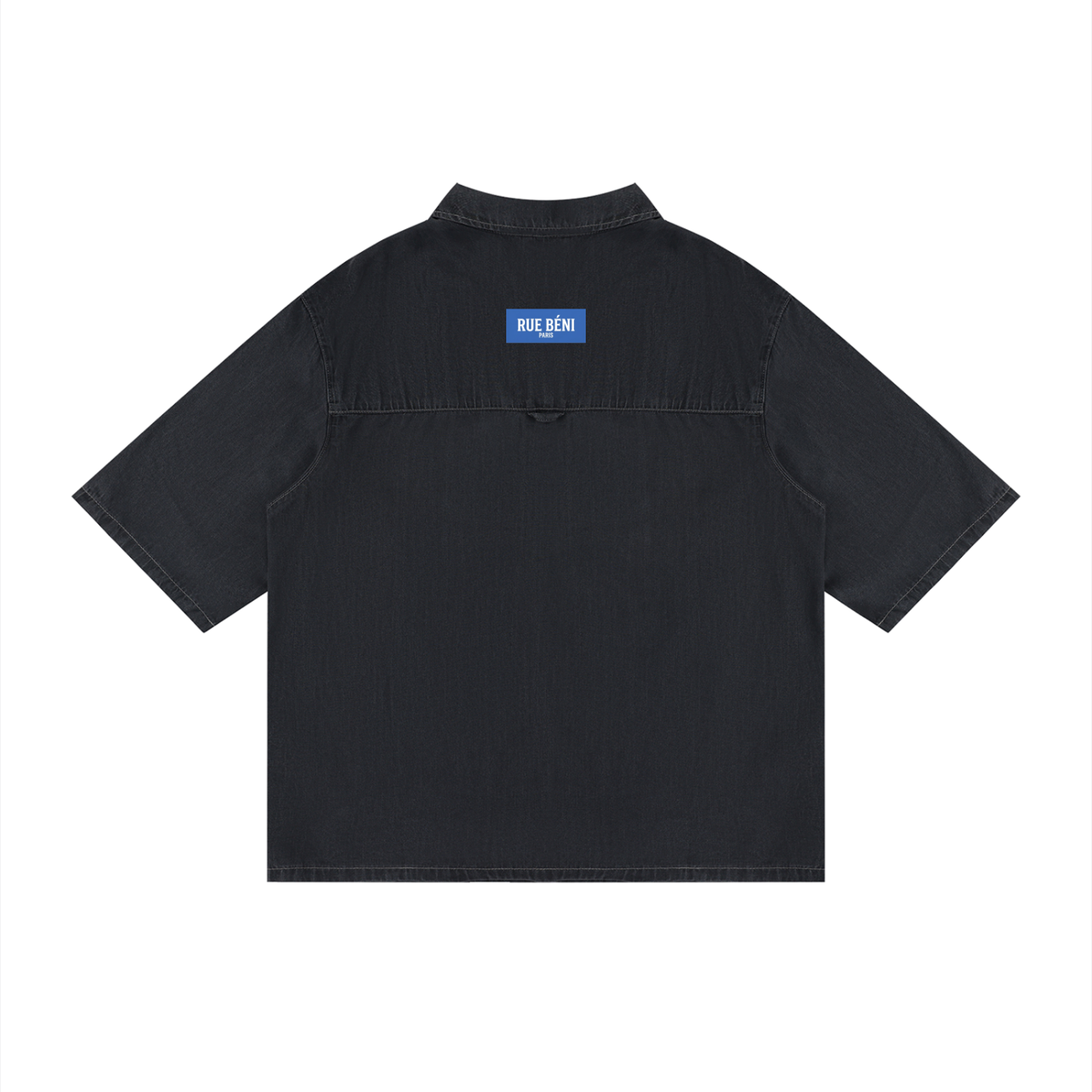 Chemise ample en lyocell délavé — 310 GSM