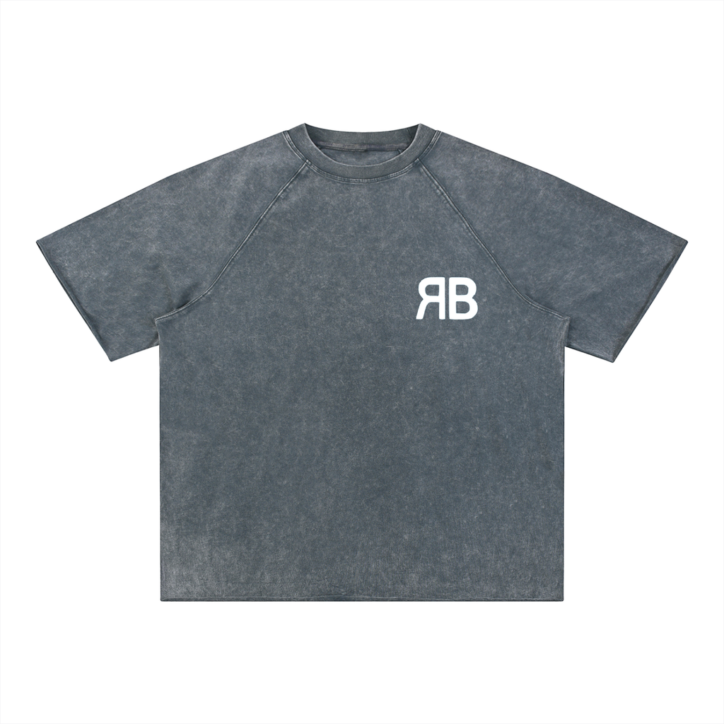 T-shirt délavé Signature RB — 300 GSM