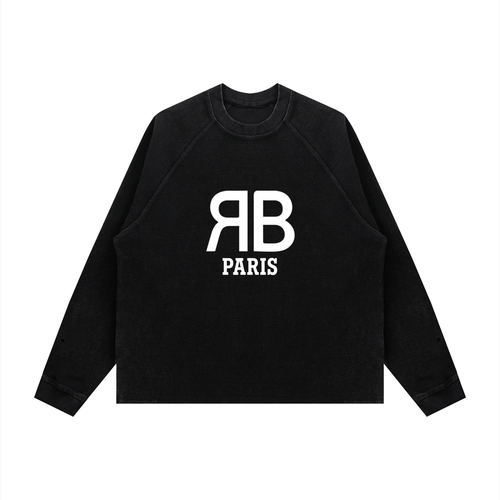 A black long-sleeve crewneck sweatshirt featuring a grayscale chest X-ray graphic of a cross on the front, with the text 'It Takes Me My Heart' and 'Hermano Jairo' printed below, shown on a plain white background.