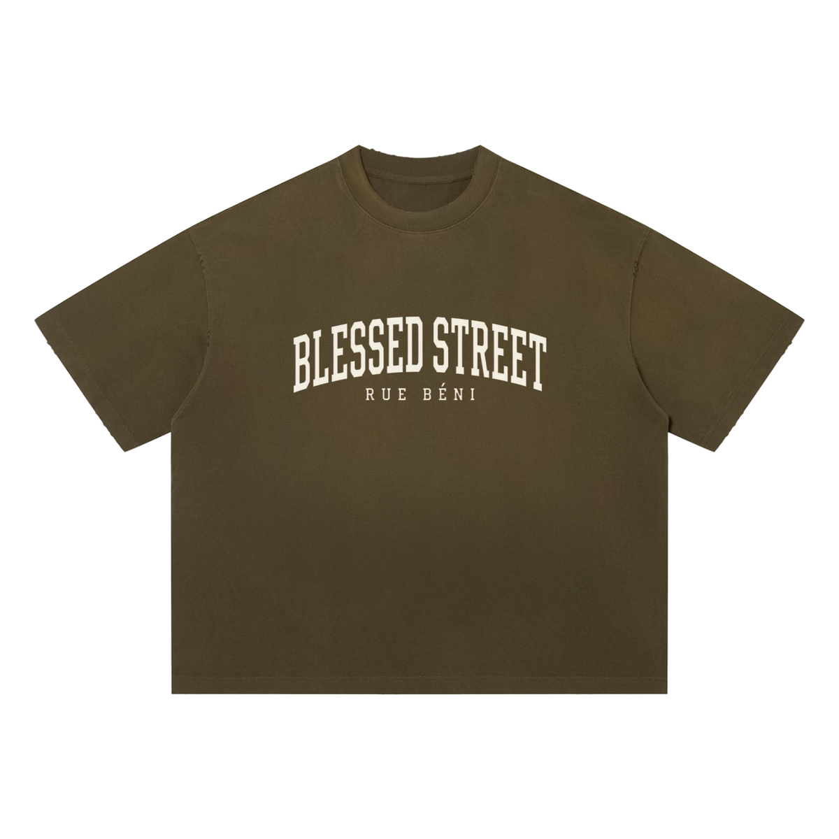 T-shirt délavé Blessed Street — 350 GSM