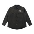 Veste Denim Lavée — Noir