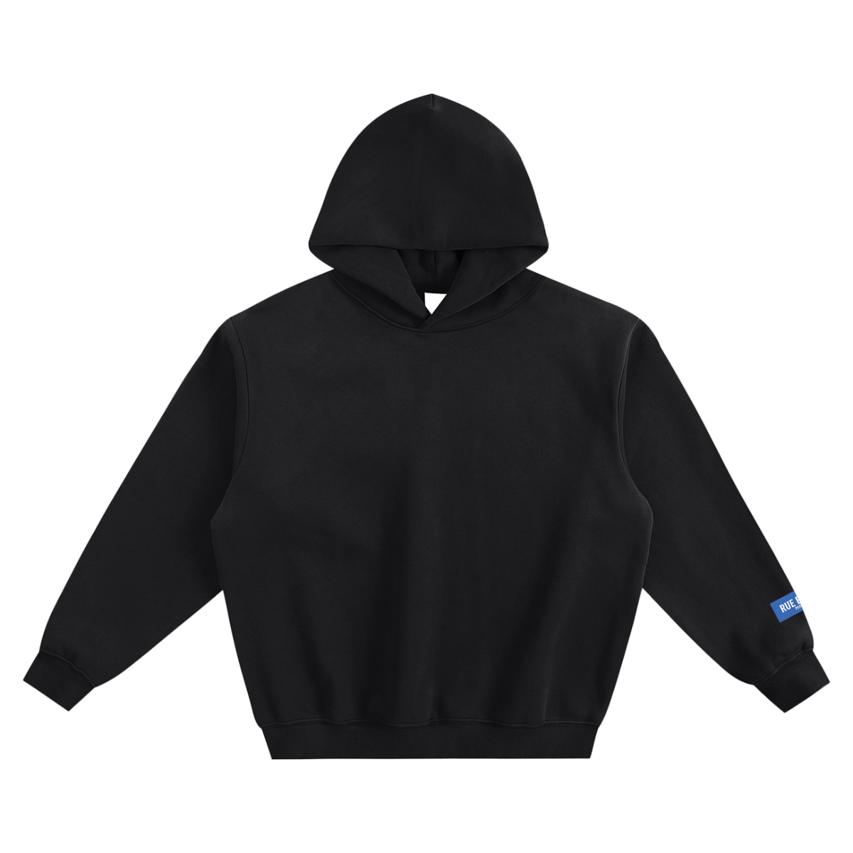 Sweat à capuche ample Monogramme RB — 350 GSM