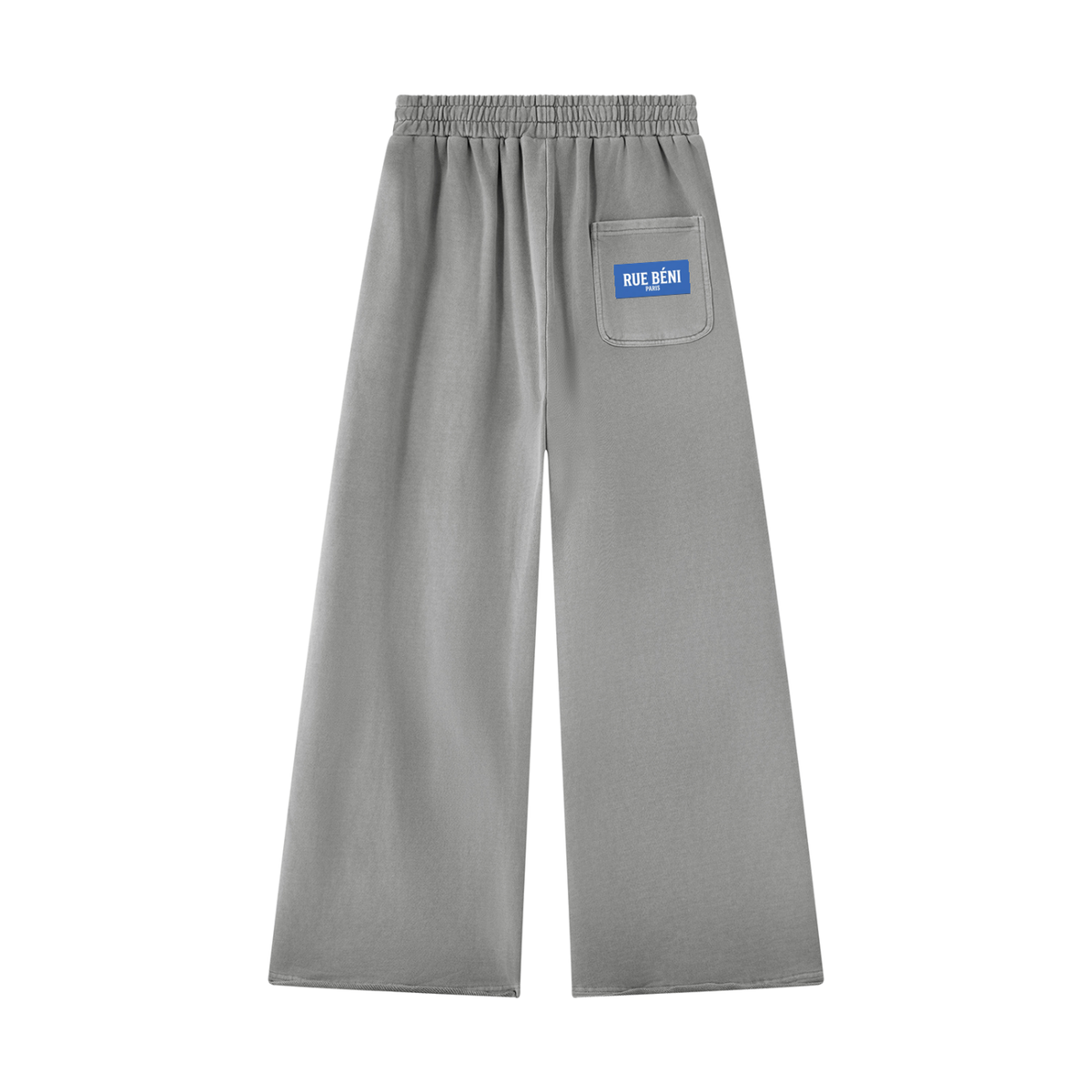 Pantalon de jogging délavé à bords francs — 420 GSM