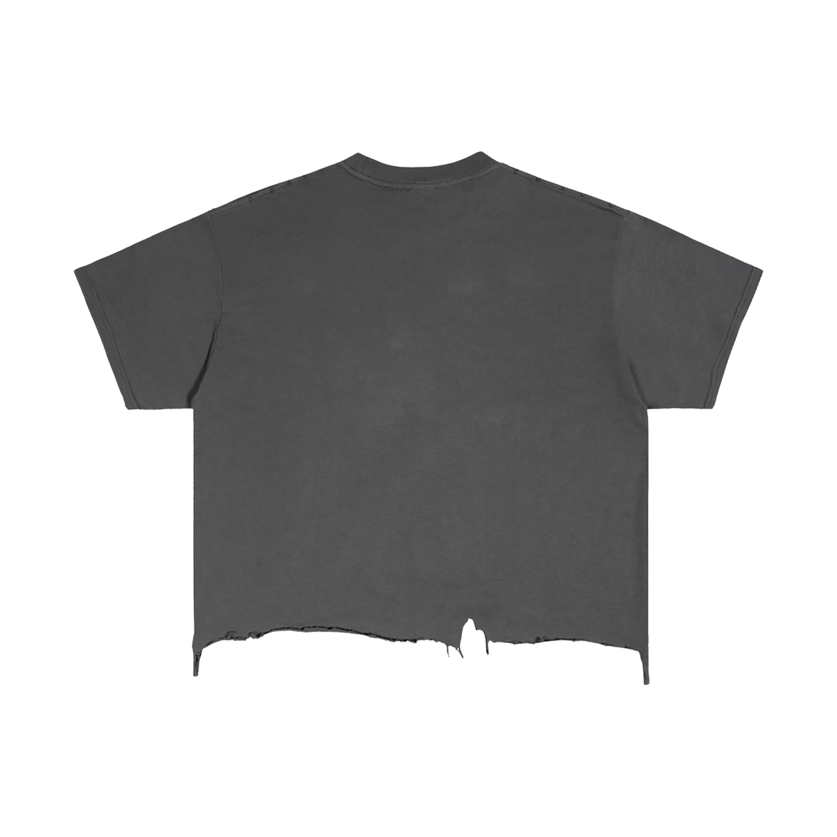 T-shirt à ourlet déchiré Blessed Street — 240 GSM