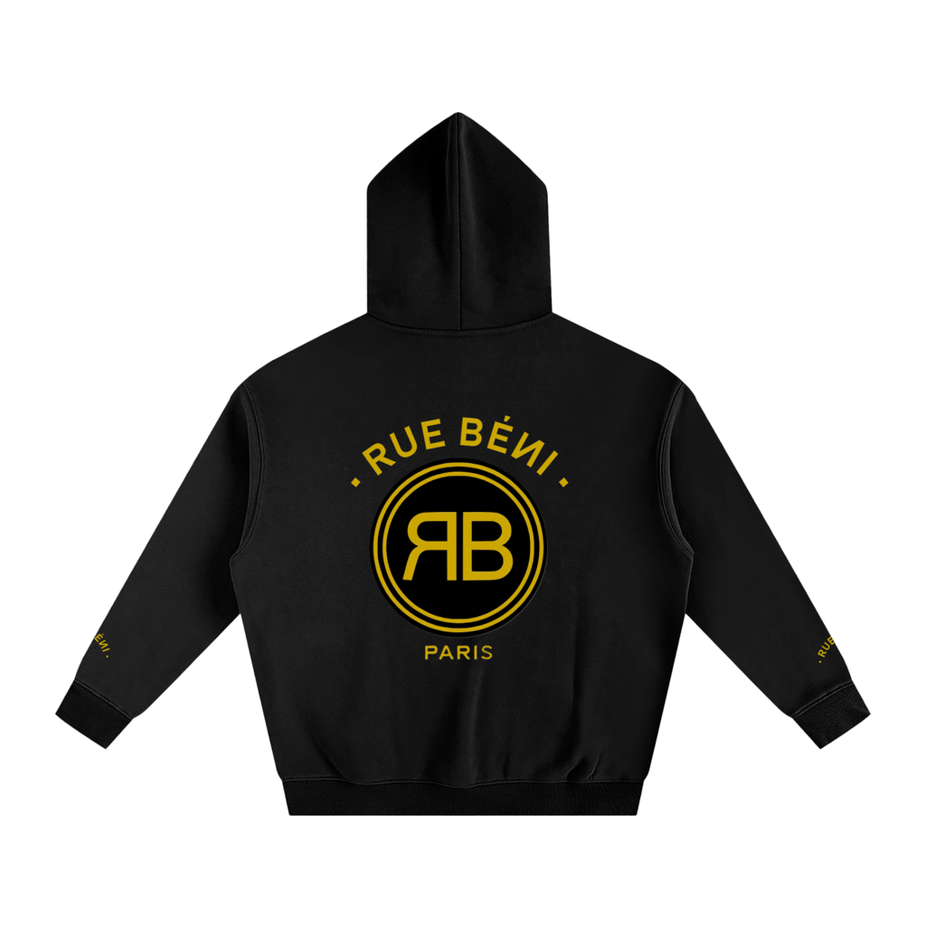 Hoodie Blessed Street Or — Noir