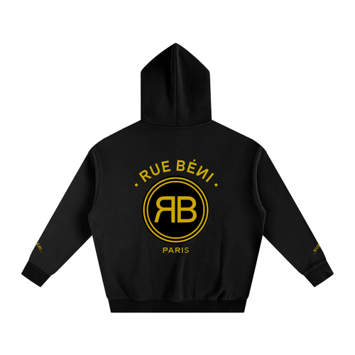 Hoodie Blessed Street Or — Noir