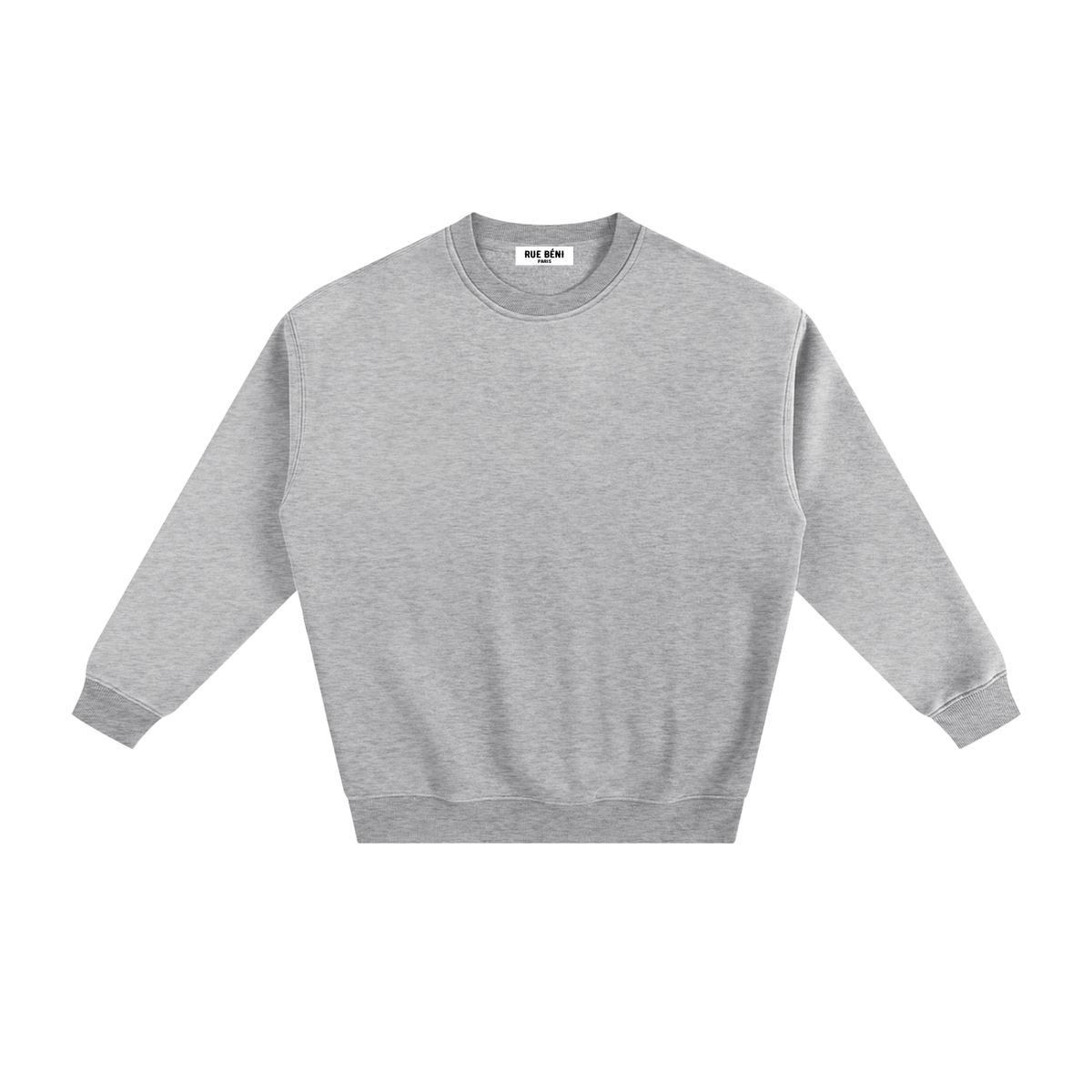 Sweat à col rond Signature Cobalt — 350 GSM