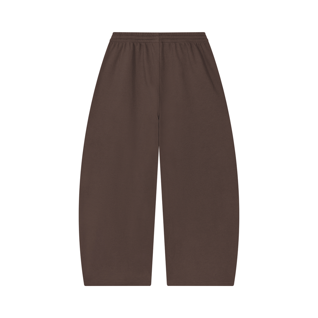 Pantalon gaufré coupe barrel — 360 GSM