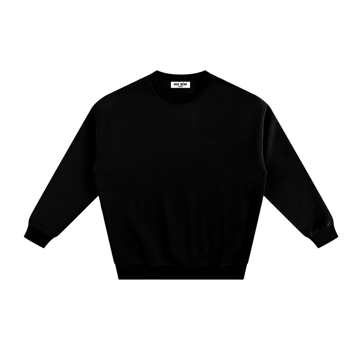Sweat à col rond Signature Cobalt — 350 GSM