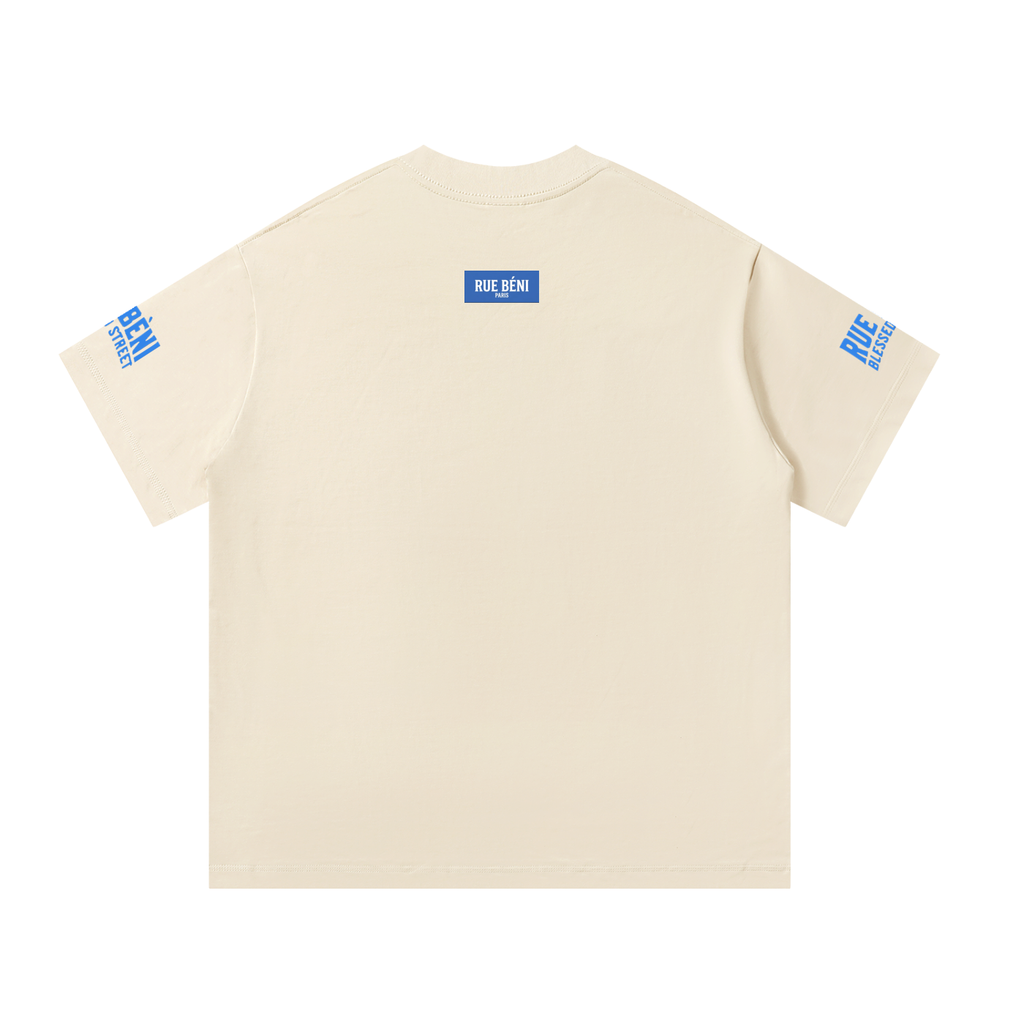 T-shirt ample en coton — 300 GSM