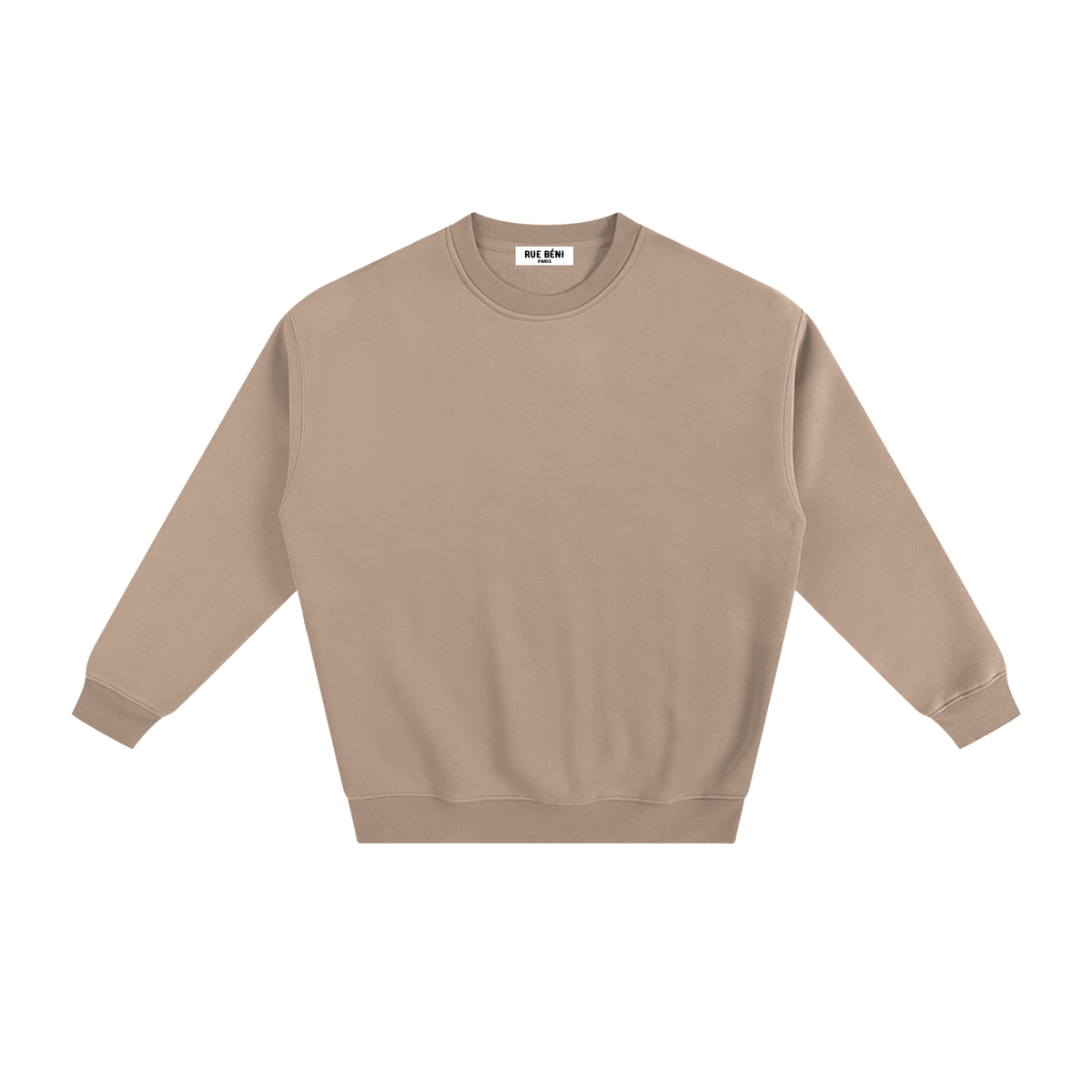 Sweat à col rond Signature Cobalt — 350 GSM
