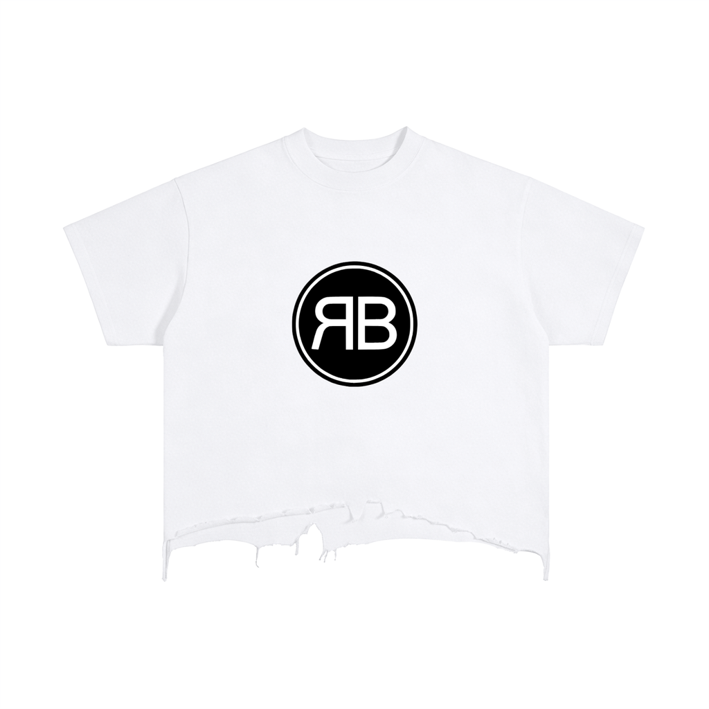 Tee Vintage Wash RUE BÉNI — Blanc / Boxy Distressed
