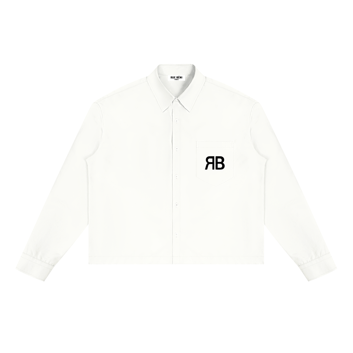 Chemise ample Signature RB — 145 GSM