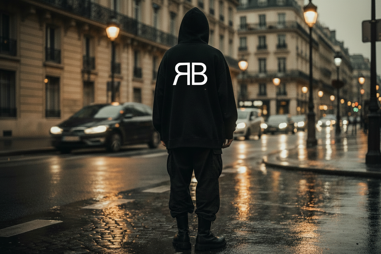 RUE BÉNI — Centered Back Emblem